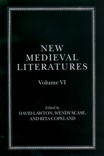 New Medieval Literatures Volume Vi book cover