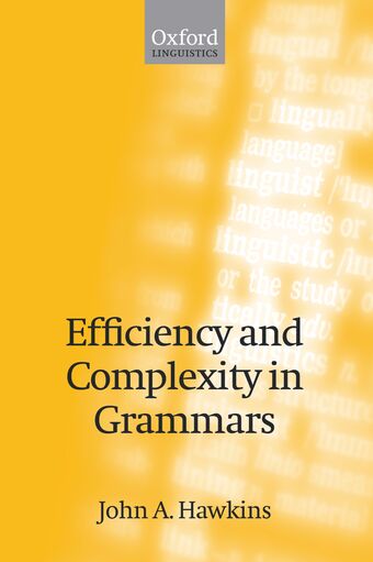 Efficiency and Complexity in Grammars book cover