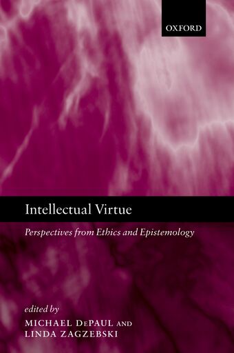 Intellectual Virtue book cover