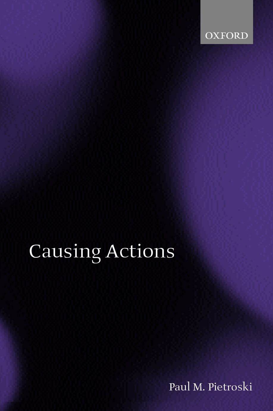 Causing Actions book cover