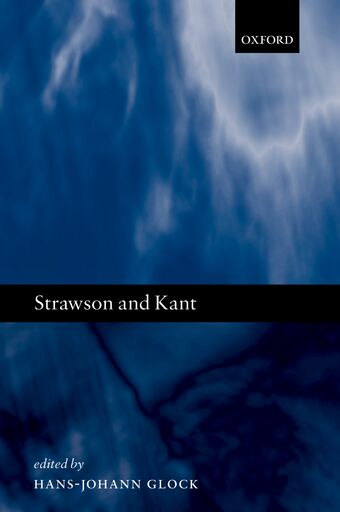 Strawson and Kant book cover