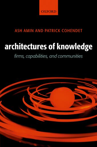 Architectures of Knowledge book cover