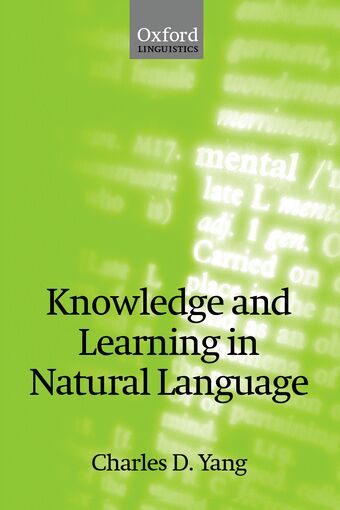 Knowledge and Learning in Natural Language book cover