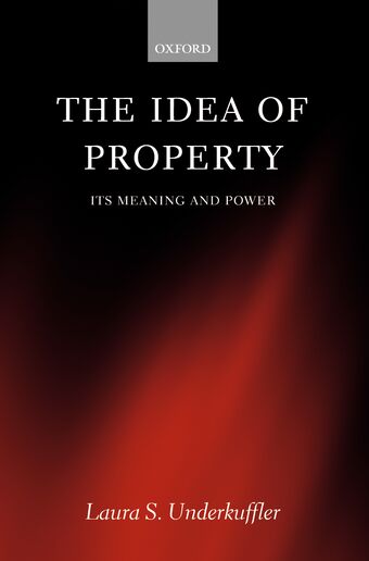 Idea of Property book cover