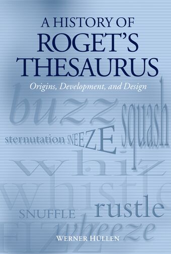History of Rogets Thesaurus book cover