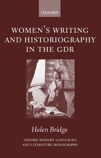 Women's Writing and Historiography in the GDR book cover