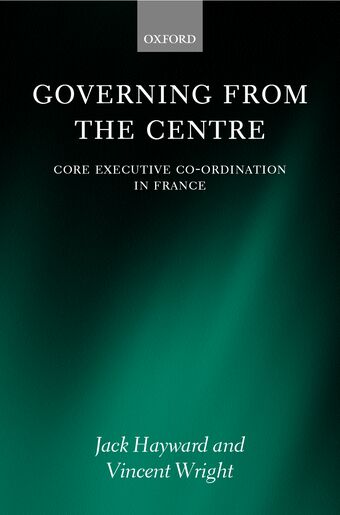 Governing from the Centre book cover