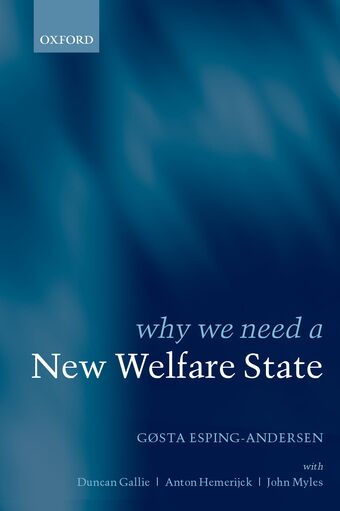 Why We Need A New Welfare State book cover