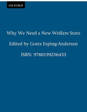 Why We Need A New Welfare State book cover