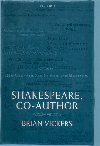 Shakespeare, Co Author book cover
