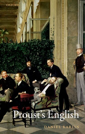 Proust's English book cover
