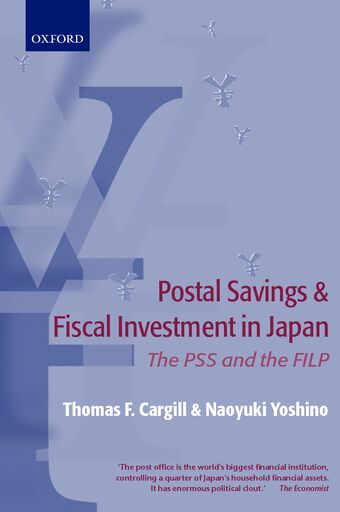 Postal Savings and Fiscal Investment in Japan book cover
