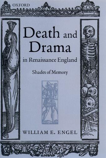 Death and Drama in Renaissance England book cover