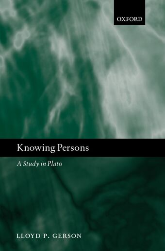 Knowing Persons book cover