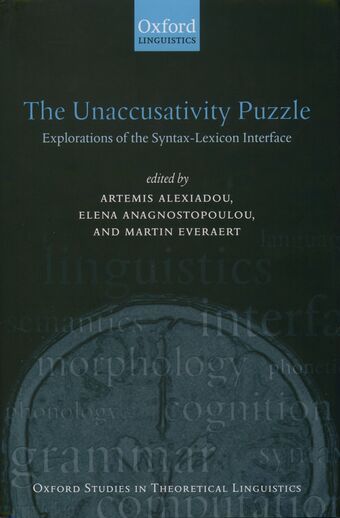 Unaccusativity Puzzle book cover