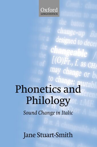 Phonetics and Philology book cover