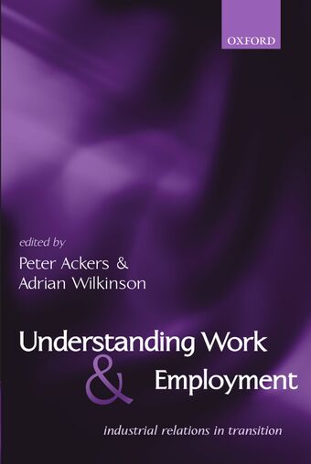 Understanding Work and Employment book cover