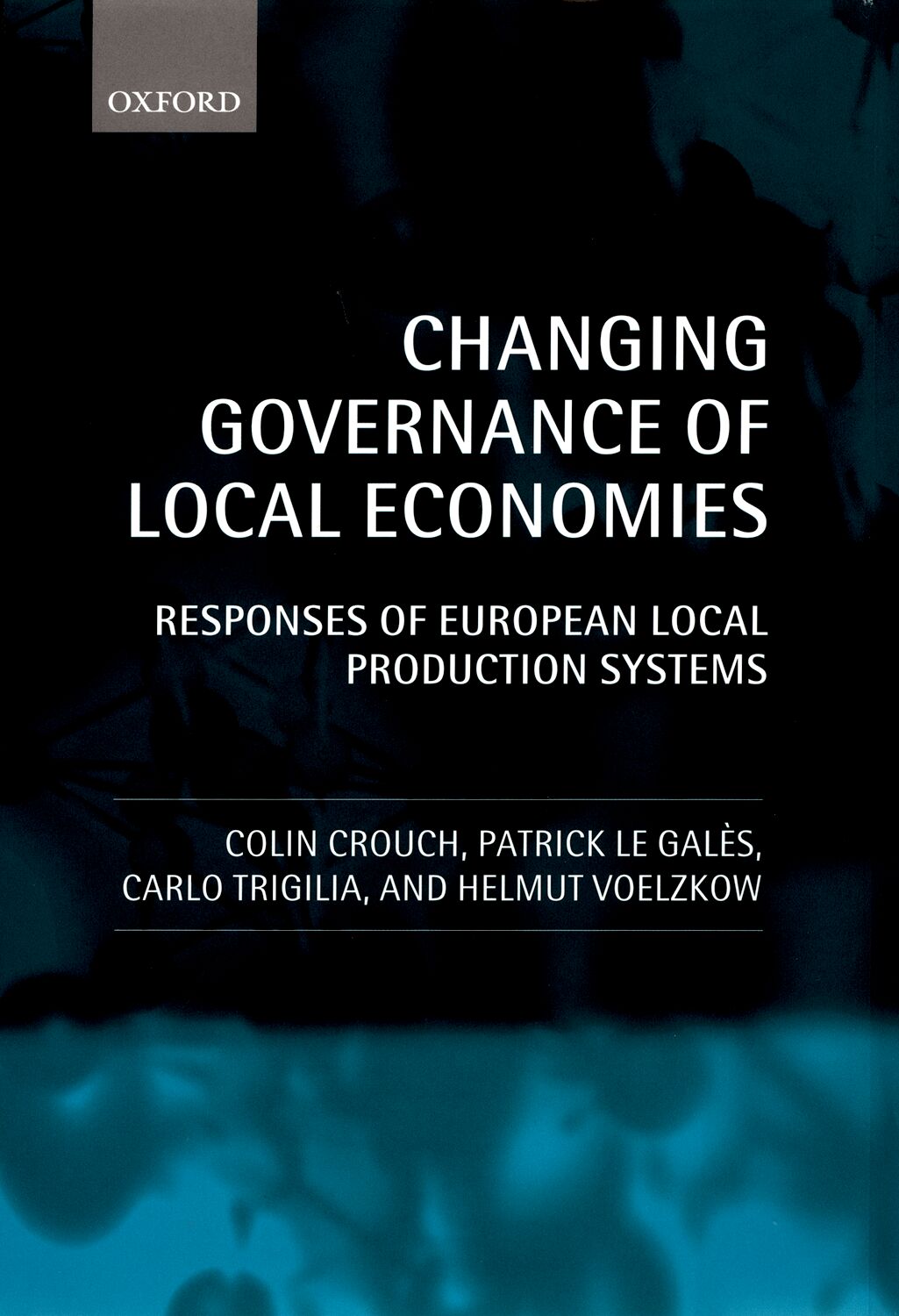 Changing Governance of Local Economies book cover