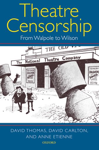 Theatre Censorship book cover