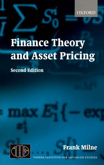 Finance Theory and Asset Pricing book cover
