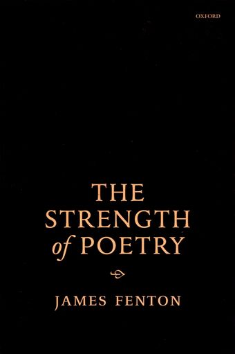 The Strength of Poetry book cover