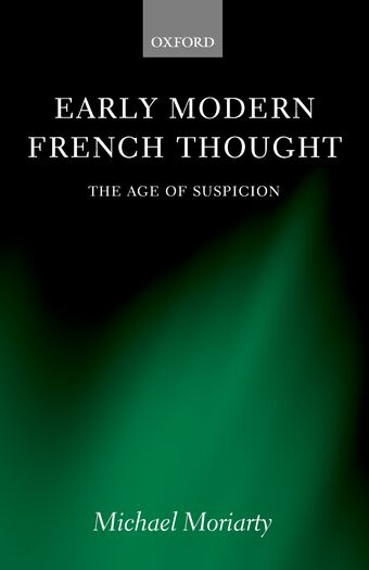 Early Modern French Thought book cover