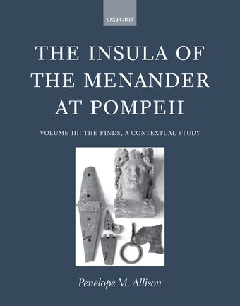 The Insula of the Menander at Pompeii book cover