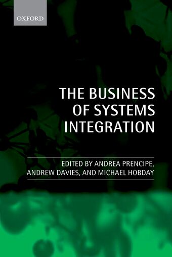The Business of Systems Integration book cover