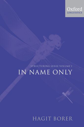 Structuring Sense book cover