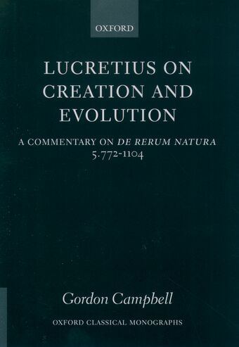 Lucretius on Creation and Evolution book cover