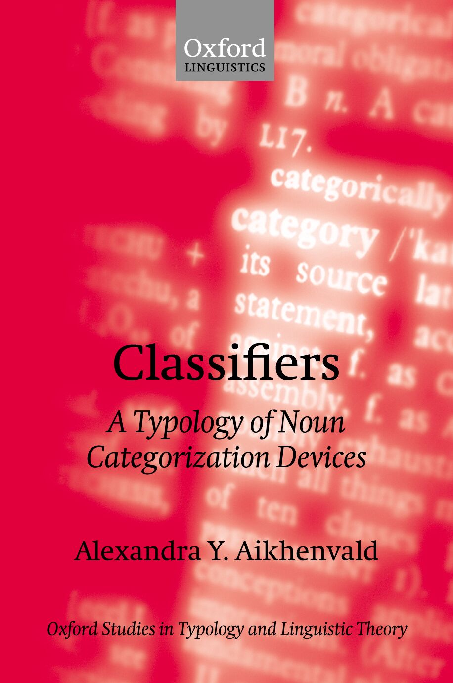 Classifiers book cover