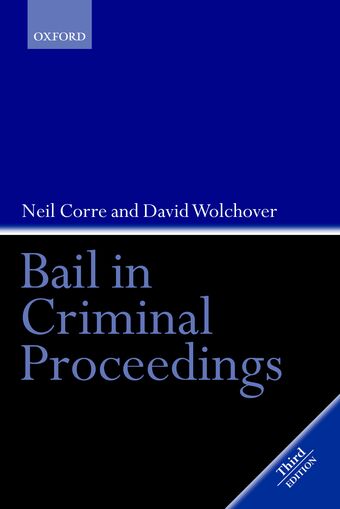 Bail in Criminal Proceedings book cover