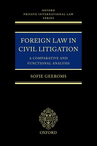 Foreign Law in Civil Litigation book cover