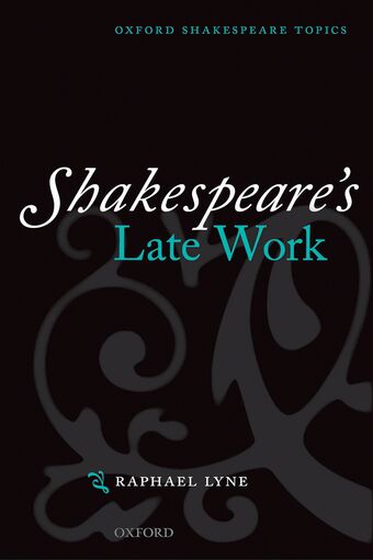 Shakespeare's Late Work book cover