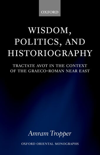 Wisdom, Politics, and Historiography book cover