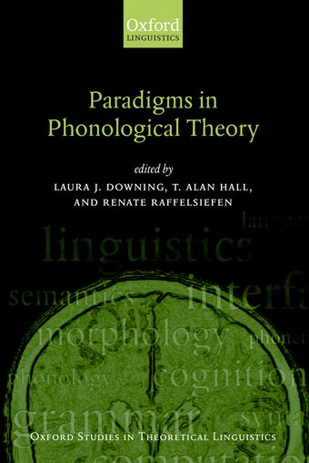 Paradigms in Phonological Theory book cover