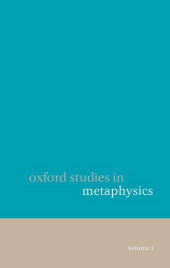 Oxford Studies in Metaphysics book cover