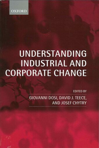 Understanding Industrial and Corporate Change book cover