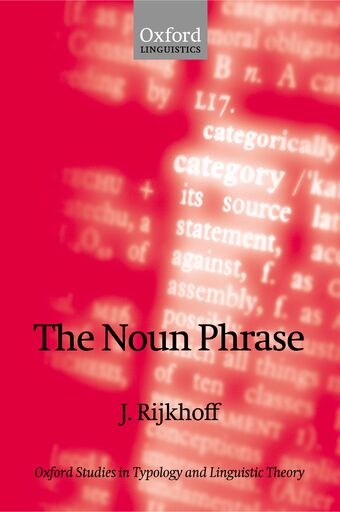 The Noun Phrase book cover