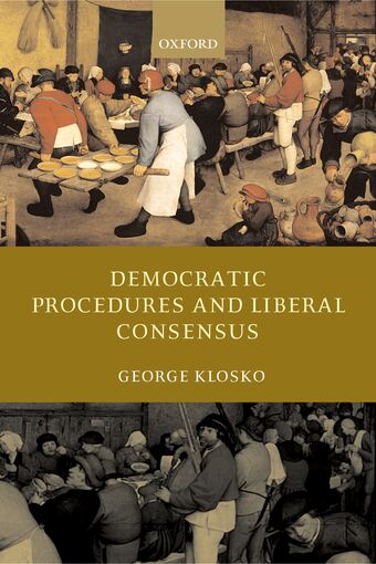 Democratic Procedures and Liberal Consensus book cover