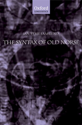 The Syntax of Old Norse book cover