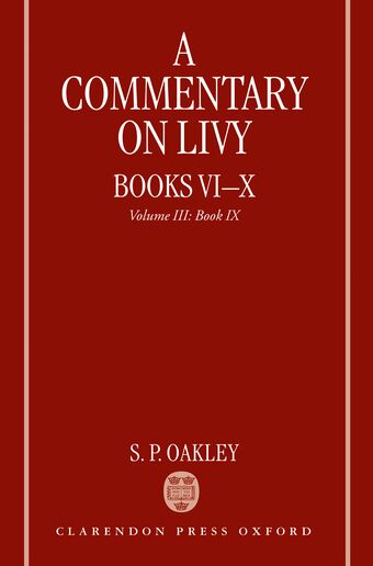 A Commentary on Livy, Books VI-X book cover