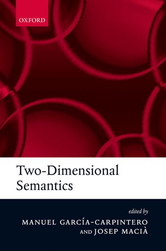 Two-Dimensional Semantics book cover
