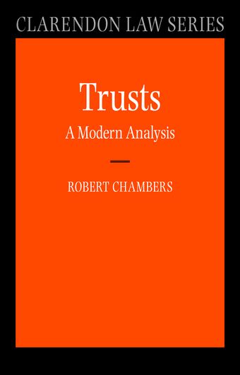 Trusts: A Modern Analysis book cover