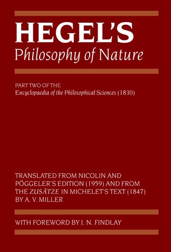 Hegel's Philosophy of Nature book cover
