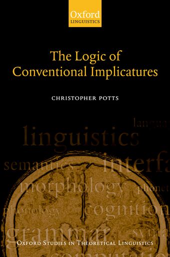 The Logic of Conventional Implicatures book cover