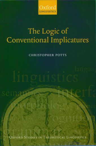 The Logic of Conventional Implicatures book cover