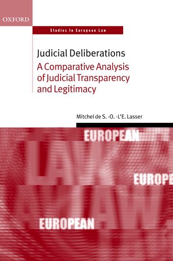 Judicial Deliberations book cover