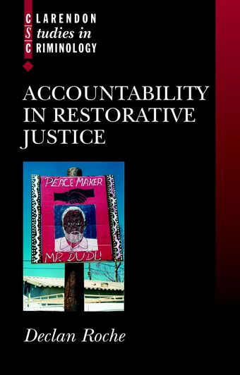 Accountability in Restorative Justice book cover