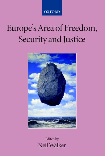 Europe's Area of Freedom, Security, and Justice book cover
